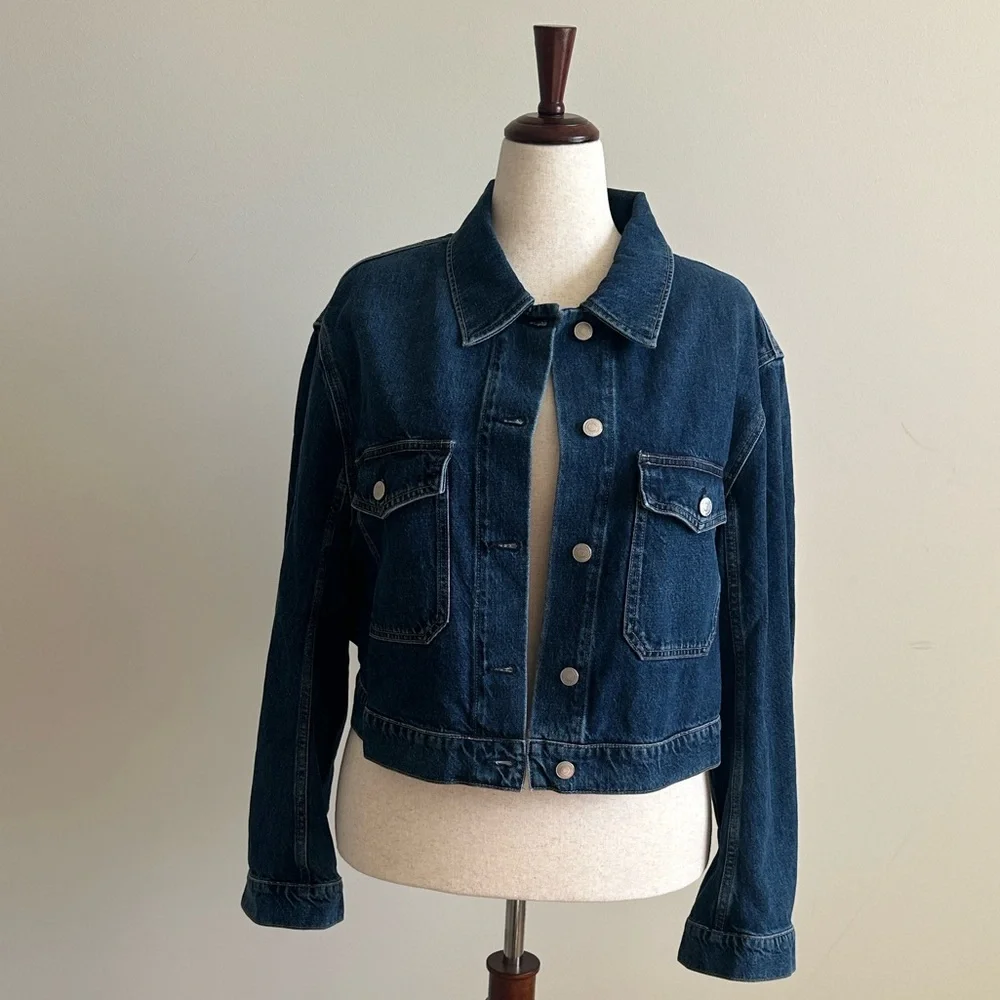 COS Jean Jacket Blue - Picture 3 of 11